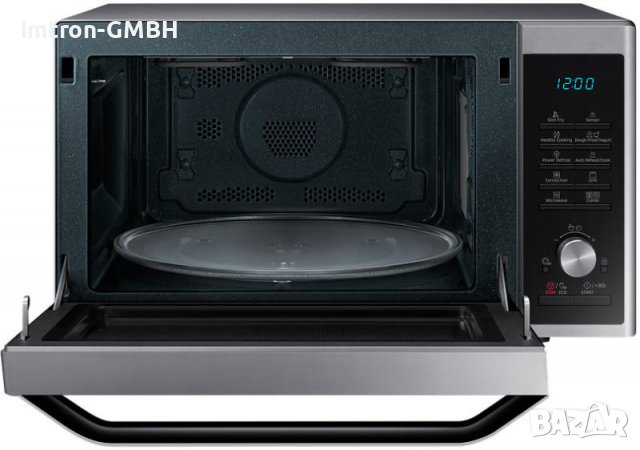  Микровълнова фурна Samsung MC32J7055CTК Конвекция MWO със SlimFry, 32L  неръждаема стомана, снимка 2 - Микровълнови - 38705577
