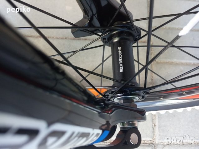 Продавам колела внос от Германия  Оригинален алуминиев детски велосипед SHOCKBLAZE WARRIOR 20 цола п, снимка 18 - Велосипеди - 33447490