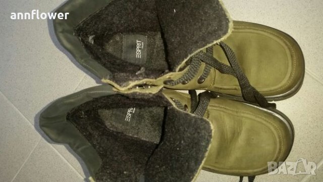 Обувки естествена кожа Esprit 38 , снимка 4 - Дамски ежедневни обувки - 26875391