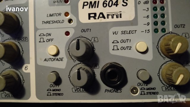 Миксер RAmi 604 s Висок клас аналогова конзола преамп миксер, снимка 11 - Ресийвъри, усилватели, смесителни пултове - 38116060