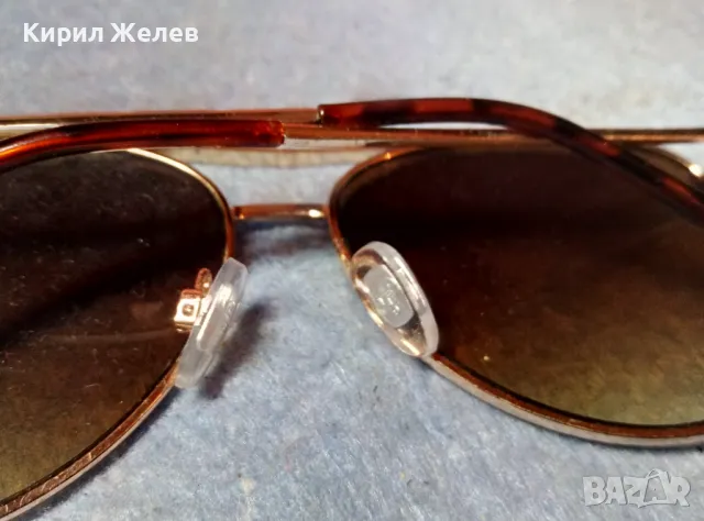 DM-DROGERIE MARKT КЛАСИЧЕСКИ МОДЕЛ СЛЪНЧЕВИ АВИАТОРСКИ Тип СЛЪНЧЕВИ ОЧИЛА с ПОЗЛАТЕНА РАМКА 14662, снимка 11 - Слънчеви и диоптрични очила - 47528611
