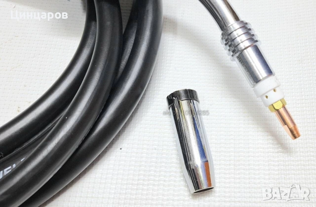 Миг-Маг шланг 250амп.Co2; 220амп. микс газ, 5м. дължина, евроконектор , снимка 2 - Други машини и части - 53455855