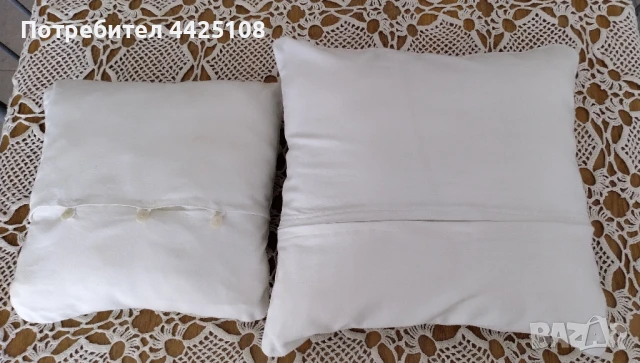 Декоративни винтидж възглавници , снимка 3 - Декорация за дома - 51236068