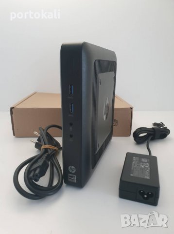 +Гаранция малък компютър PC HP T520 4GB RAM / 16GB SSD Thin Client, снимка 2 - Работни компютри - 37357203