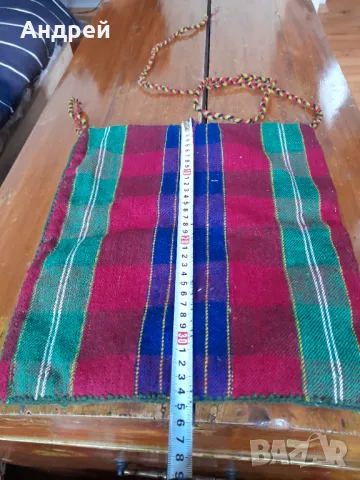 Стара овчарска торба #3, снимка 2 - Антикварни и старинни предмети - 49335824