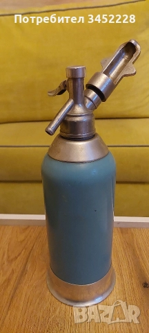 бутилка за газиране от соца за колекционери , снимка 2 - Антикварни и старинни предмети - 52850816