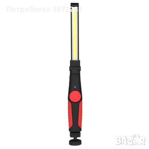 LED фенер с USB зареждане, 360 градуса завъртане и чупещо се рамо