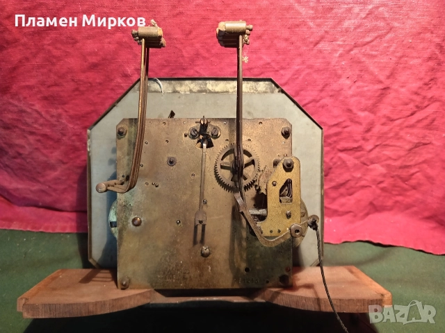 Механизъм от стар английски уестминстърски часовник, снимка 3 - Антикварни и старинни предмети - 52592146
