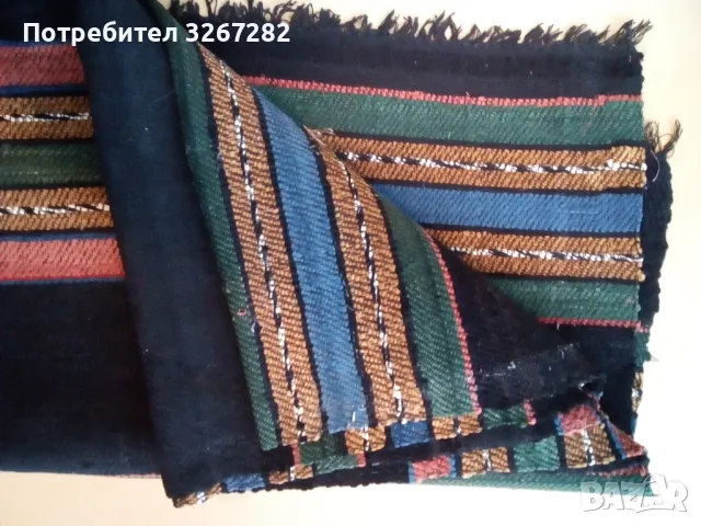 Черга,Българска,,Кюстендилско,Ръчно Тъкана, снимка 3 - Килими - 47954939