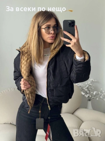 Gucci Дамско Зимно Яке Гучи - 2 Цвята Код E1172, снимка 3 - Якета - 53226851