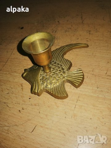 Орнаментни месингови свещници  20лв/брой, снимка 2 - Декорация за дома - 43803224