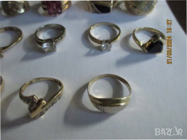 Златни пръстени , снимка 10 - Пръстени - 18265187