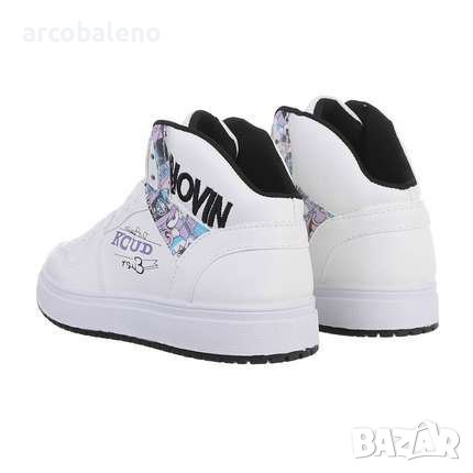 Дамски високи кецове, 3цвята , снимка 12 - Кецове - 40393879