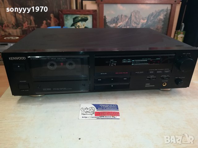 KENWOOD KX-3010 DECK MADE IN JAPAN-ВНОС SWISS LNVR3112231156, снимка 3 - Декове - 43602723