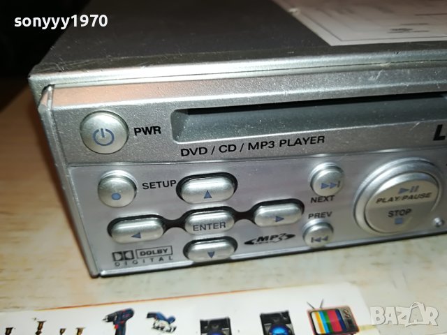 LENCO MES205 DVD PLAYER 12V-DVD CD MP3-ВНОС SWISS 0605231937, снимка 5 - Ресийвъри, усилватели, смесителни пултове - 40612695