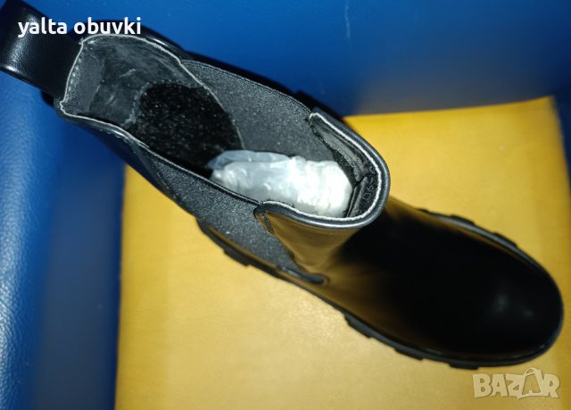 Дамски боти LULUX CA-90, свалящ се синджир, снимка 6 - Дамски боти - 38713827