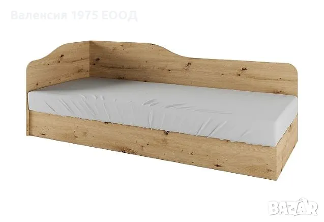 Легло с механизъм Сити 2004 дъб артисан или комбинация мока и лате