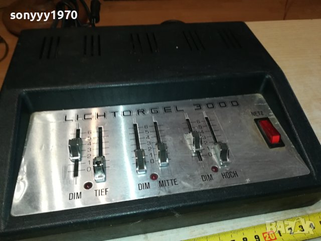 LICHTORGEL 3000-GERMANY 1501241612, снимка 8 - Ресийвъри, усилватели, смесителни пултове - 43819219