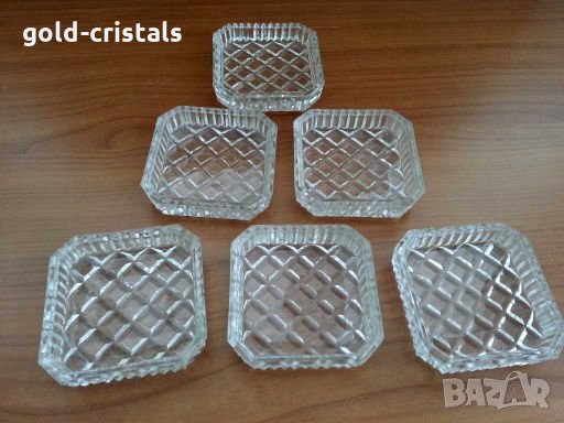 Ретро кристални чинийки, снимка 2 - Антикварни и старинни предмети - 28838510