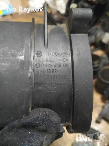 Дебитомер за BMW E46 320 D AIR FLOW METER 0928400468 77870760 , снимка 7 - Части - 47277635