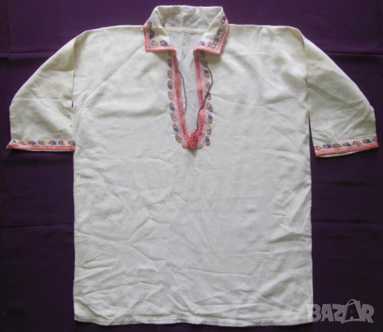 19 век Фолк Арт Детски Костюм ръчна бродерия, снимка 6 - Антикварни и старинни предмети - 35196381