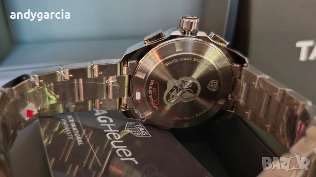 TAG Heuer Aquaracer CAY111A.BA0927 43mm Mens Watch черен мъжки часовник ЧИСТО НОВ , снимка 16 - Мъжки - 51818556