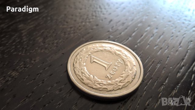 Монета - Полша - 1 злота | 1992г., снимка 1 - Нумизматика и бонистика - 26813862