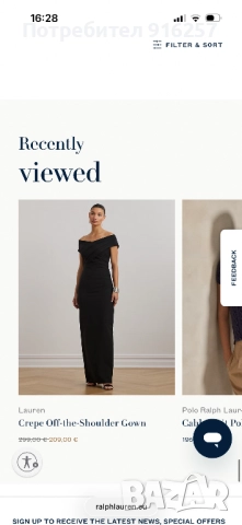 Черна елегантна рокля, снимка 12 - Рокли - 52915750