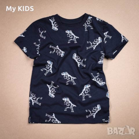 детска тениска блуза Bluezoo динозаври 92 2-3 98 3-4 104 4-5 110 5-6 116 6-7 122 7-8 128 134 140 146