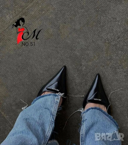обувки на ток prada , снимка 2 - Дамски обувки на ток - 51314287