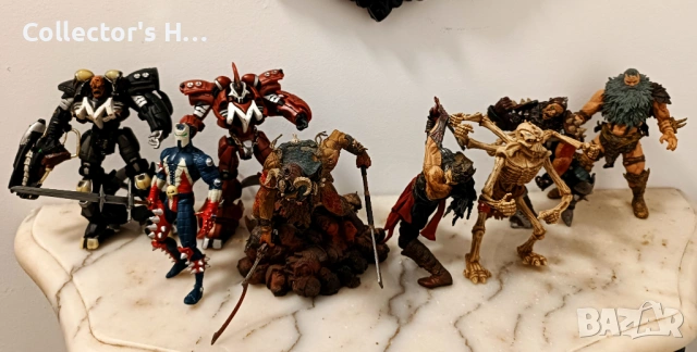 Spawn McFarlane action figures 8 екшън фигурки на Споон, Дракула, Атила от периода 1994-2004 година