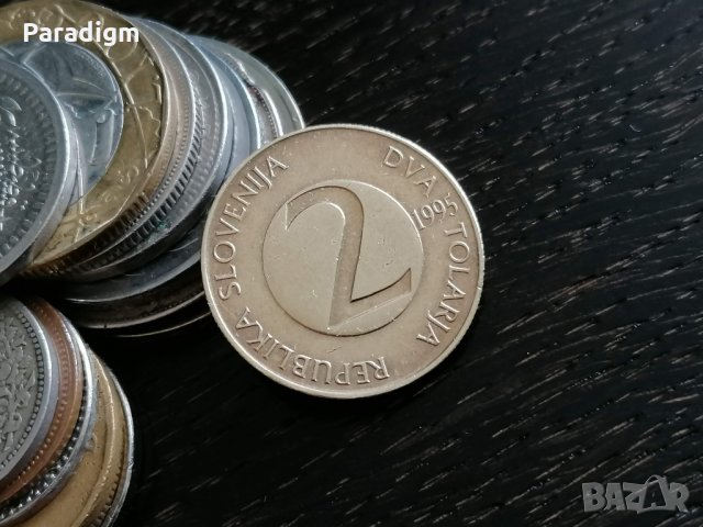 Монета - Словения - 2 толара | 1995г., снимка 1 - Нумизматика и бонистика - 28713898