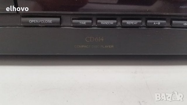 CD player Philips CD 614, снимка 8 - Аудиосистеми - 28660409