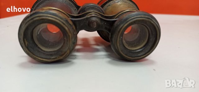 Старинен бинокъл 6, снимка 5 - Антикварни и старинни предмети - 32614774