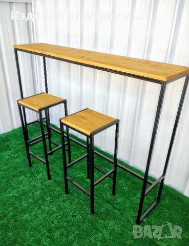 Маси и столове от дърво и метал по поръчка 