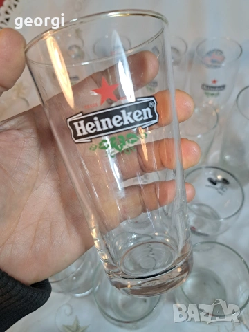 колекция чаши и халби за бира Heineken 32/5, снимка 6 - Чаши - 53219254