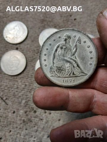 Реплики на всички американски сребърни долари, снимка 5 - Нумизматика и бонистика - 53508502