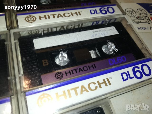 HITACHI DL60 MADE IN JAPAN-ORIGINAL TAPE 0212231920, снимка 9 - Аудио касети - 43243923