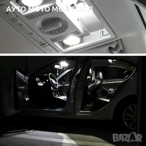 Комплект LED Диодни крушки тип Т10 - 6000K ( 2 броя ), снимка 5 - Аксесоари и консумативи - 50132522