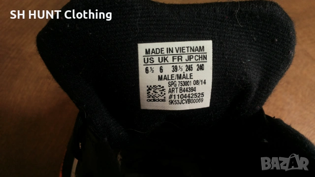 Adidas 11 NOVA Leather Football Shoes Размер EUR 39 1/3 / UK 6 за футбол в зала 157-13-S, снимка 17 - Футбол - 53046890