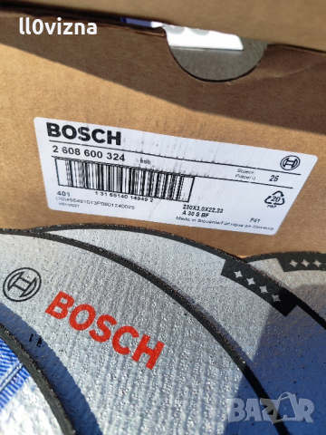 Диск за рязане на метал 230 BOSCH , снимка 2 - Железария - 44894869