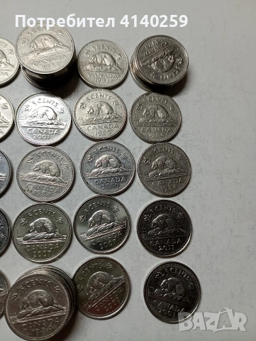КАНАДА МОНЕТИ , снимка 3 - Нумизматика и бонистика - 53588207