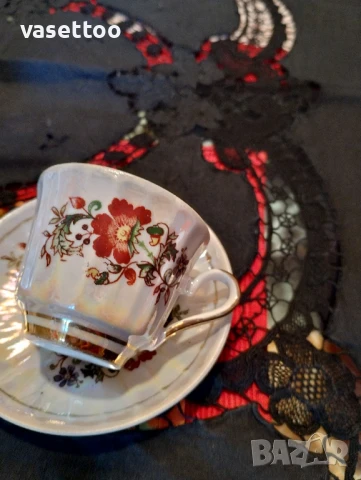 Порцеланов джезве с чашки, снимка 5 - Други - 51237290