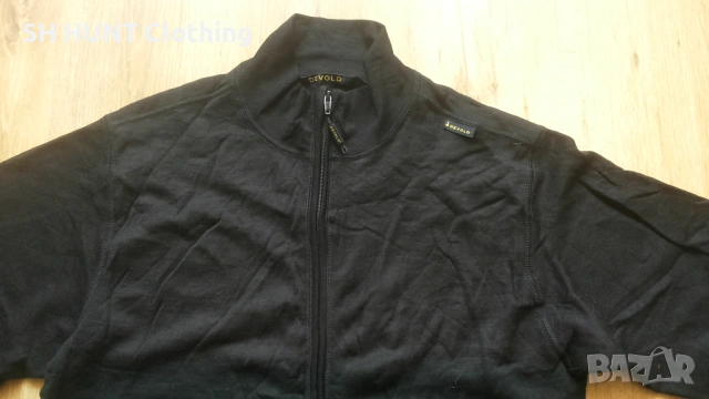 DEVOLD NORWAY SHIELD Jacket 39% Merino Wool размер L горница 39% Мерино вълна - 2038, снимка 4 - Пуловери - 53391177