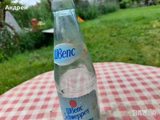 Стара бутилка SCHWEPPES,ШВЕПС БИТЕР ЛИМОН, снимка 3 - Други ценни предмети - 33029844