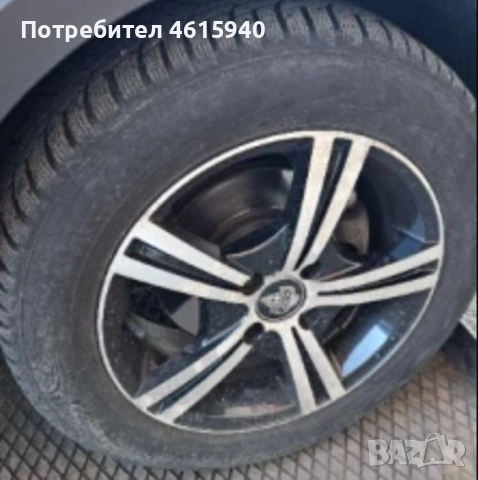 4бр. алуминиеви джанти 4х100мм+4бр зимни гуми NOKIAN WR D4 185/65/15, снимка 4 - Гуми и джанти - 52438905