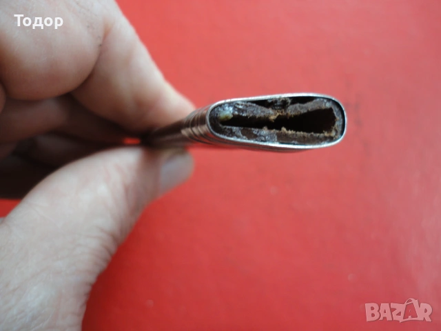 Старинна кожена кания за нож кама , снимка 5 - Ножове - 53027940