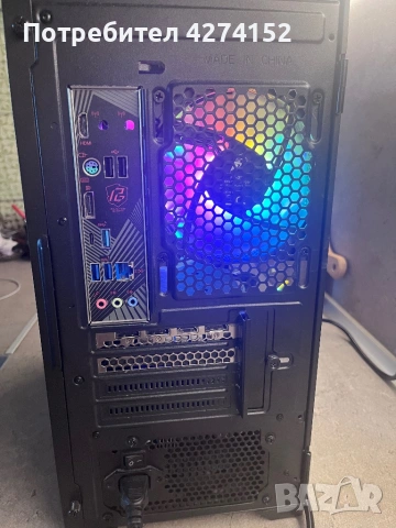 Геймърски компютър с RTX4060 като нов, снимка 4 - Геймърски - 53471453