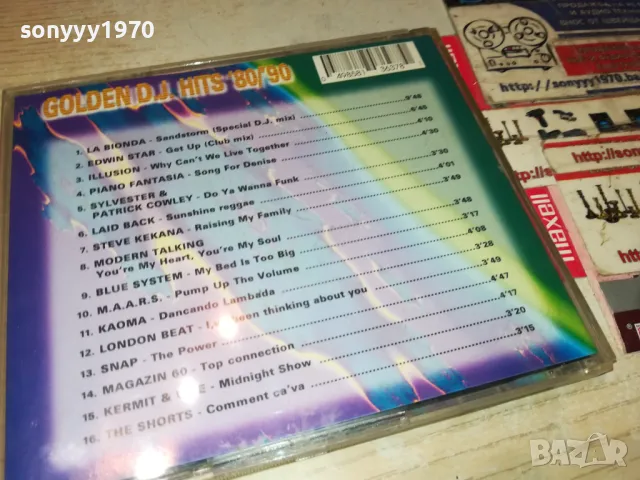 GOLDEN DJ HITS 80/90 CD 2503250542, снимка 4 - CD дискове - 49627330