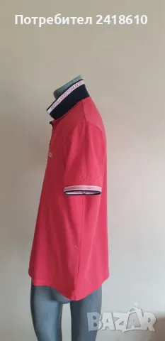 Hugo Boss Paddy Pique Cotton Regular Fit Mens Size XL ОРИГИНАЛНА Тениска!, снимка 8 - Тениски - 50255802